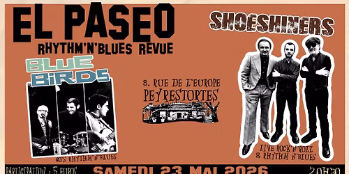 \ud83c\udfb8 SHOESHINERS (Rock, RnB) + BLUE BIRDS (Maximum Rhythm and Blues) \ud83d\udd25