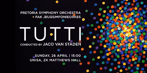 Tutti presented by PSO x FAK Jeugsimfonieorkes