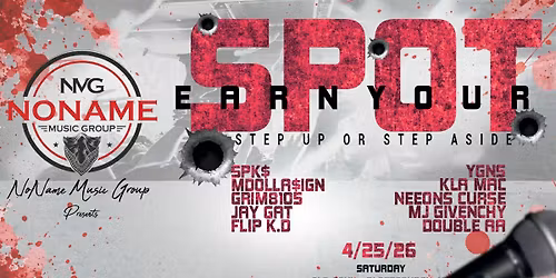 Earn Your Spot (Hip Hop Night) @ OLD SOUL