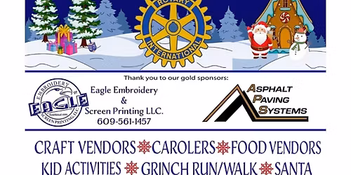 3rd Annual Hammonton Rotary Club WinterFest