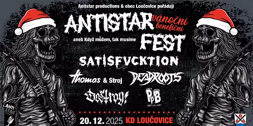 ANTISTAR FEST - V\u00e1no\u010dn\u00ed, benefi\u010dn\u00ed