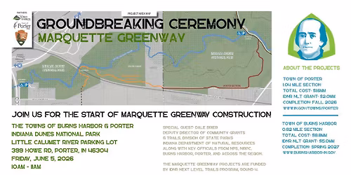 Marquette Greenway Groundbreaking Ceremony