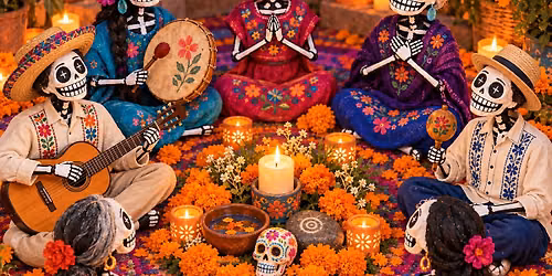 How to build a day of the dead altar ceremony and  workshop
