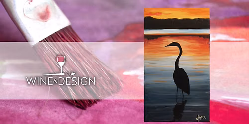 Paint & Sip: Crane Sunset