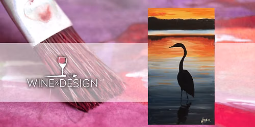 Paint & Sip: Crane Sunset