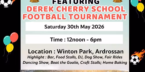Derek Cherry School Football Tournament Fete