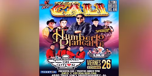 TIERRA CALI, HUMBERTO PLANCARTE & MAS EN MONTGOMERY