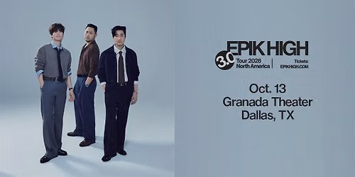 EPIK HIGH 3.0 NORTH AMERICAN TOUR