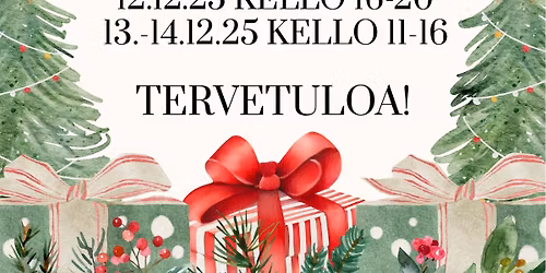 Tertan joulukahvila & myyj\u00e4iset