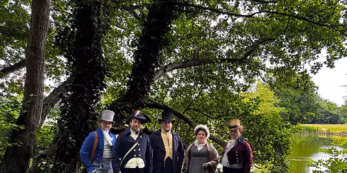 Pfingstspaziergang im Schlosspark zu Machern 1806