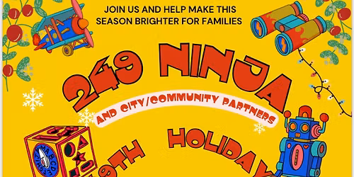 249 Ninja, Hampton City & Community Partners 9th Annual Holiday Event