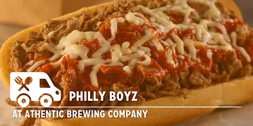 Philly Boyz Cheesesteaks at Athentic Brewing