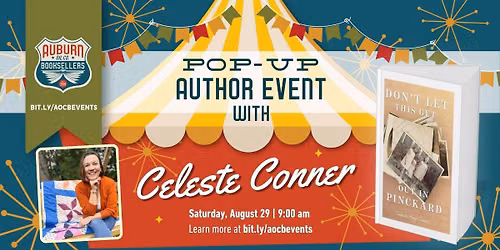 Author Pop-Up with Celeste Conner