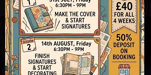 4 Week Junk Journal Workshop