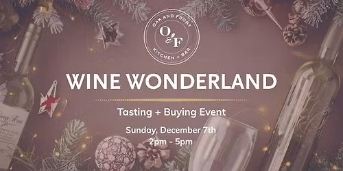 Wine Wonderland Tasting & Special Buying Event 2025