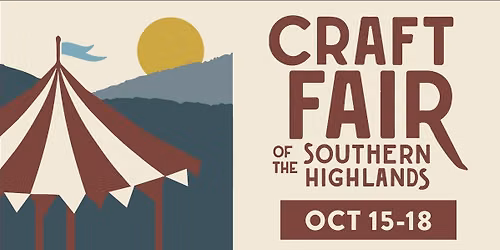 Craft Fair Of The Southern Highlands - Fall 2026