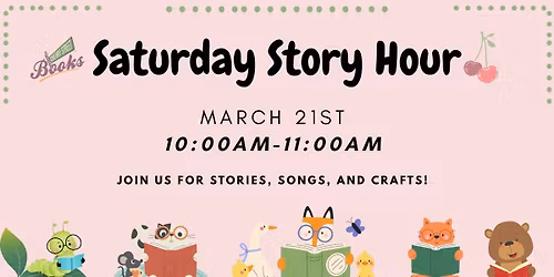 Saturday Story Hour