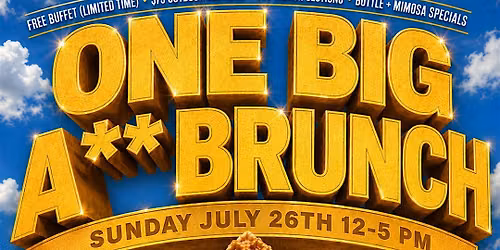 GVO SOUND PRESENTS :  ONE BIG ASS BRUNCH