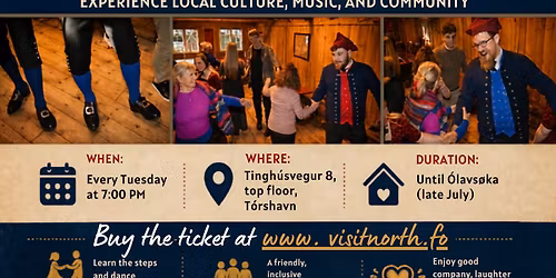 Experience the Faroese Chain Dance