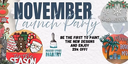 November Design Launch Party at PGM