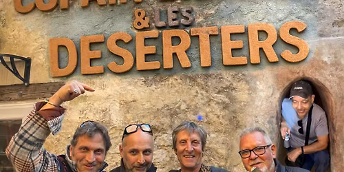 \ud83c\udfb8 CONCERT \u2013 LES DESERTERS \ud83c\udfb8