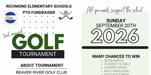 2026 Golf Tournament Fundraiser for RES