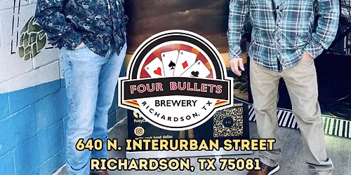 Petty Cash @ Four Bullets Brewery - Friday July 10th 6:30PM