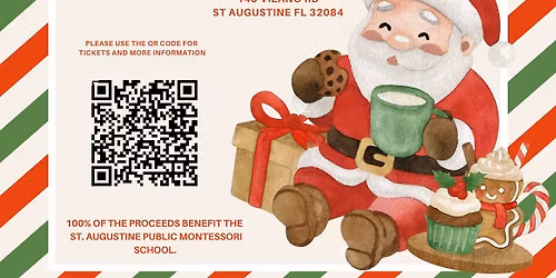Cocoa & Cookies with Santa & Mrs. Claus! Benefitting STA Montessori