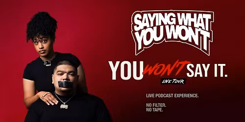 Saying What You Won't - "You Won't Say It" Live Tour | Fresno,CA
