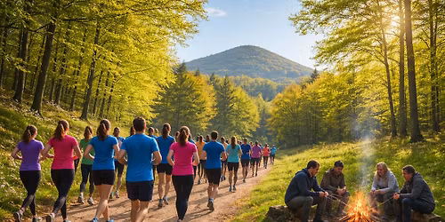 \u015aL\u0118\u017bING wiosenny - bieganie i ognisko\ud83d\udd25