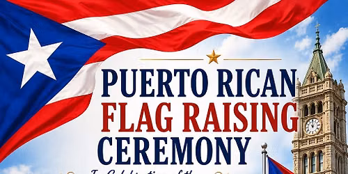 Puerto Rican Flag Raising Ceremony