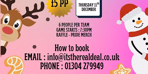 Charity Christmas Music Quiz - Deal Pride\ud83c\udf85\ud83c\udf08