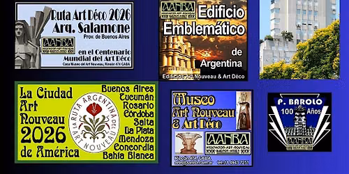 6 EXPERIENCIAS y Galas 2026 en P.BAROLO, Museo, KAVANAGH, T. EMPIRE