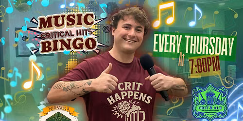 Critical Hits Music Bingo