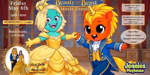 Jennies Beauty & The Beast Movie Event!