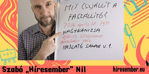 Mit (sz)\u00e1ll\u00edt a fasz\u00e1ll\u00edt\u00f3? \/\/ Nagykanizsa