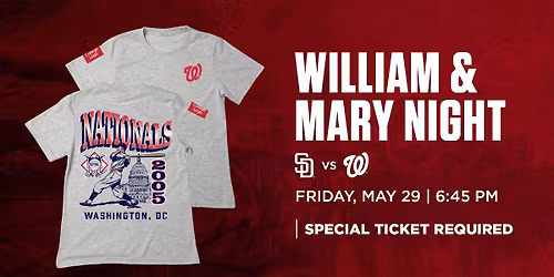 William & Mary Night