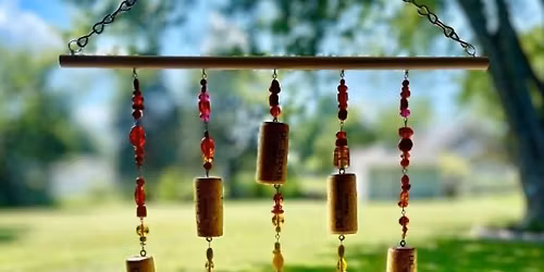 Glass Bead and Cork Suncatcher at Stable Rock