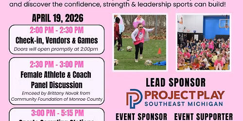 Monroe Family YMCA Girls in Sports Expo