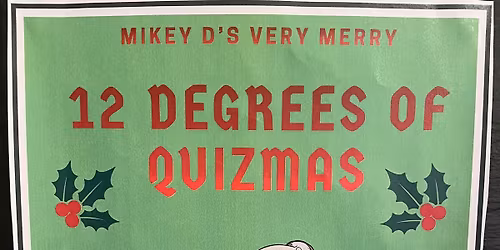 12 Degrees of QUIZmas