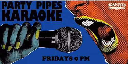 Karaoke at Shooters Cedar Park! 11\/7