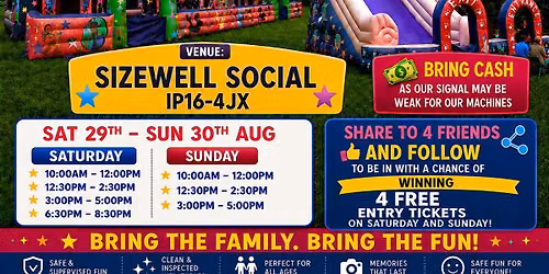 Inflatesafe family fun day
