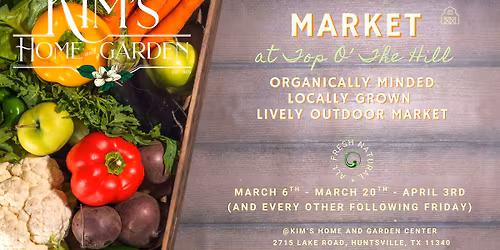 Farmer's Market at Top O' The Hill