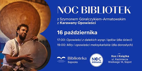 NOC BIBLIOTEK w Bibliotece Sopockiej