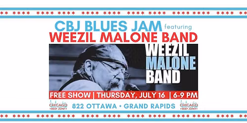CBJ Blues Jam: featuring Weezil Malone Band