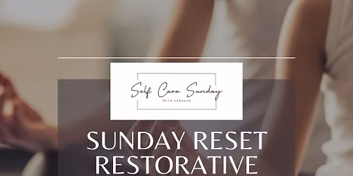  Sunday Reset Restorative Yoga 🧘‍♀️ Your Weekly Ritual for Calm & Clarity