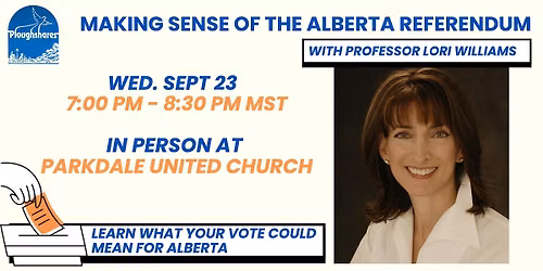 Making Sense of the Alberta Referendum with Prof. Lori Williams