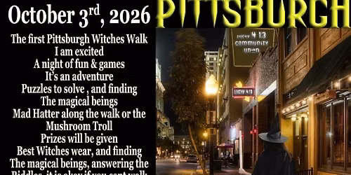 Pittsburgh Witches Walk