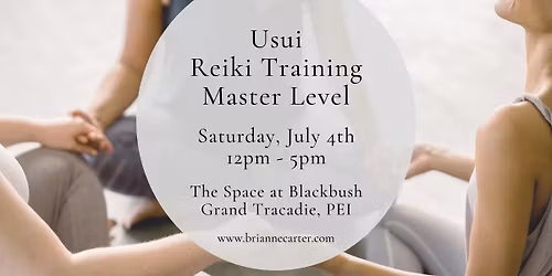 Usui Reiki Training Master Level