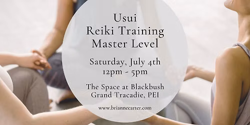 Usui Reiki Training Master Level